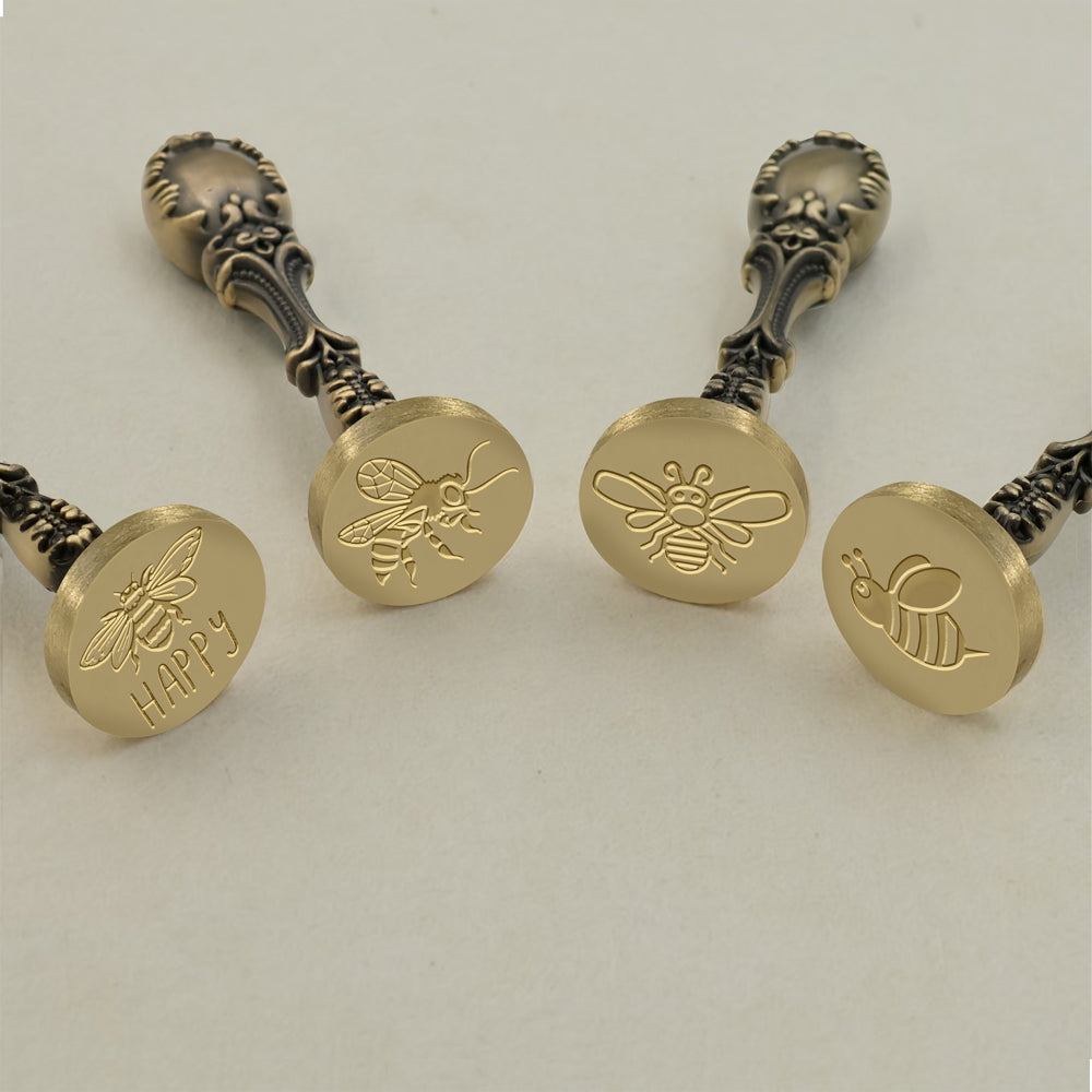 Customizable Bee Wax Seal Stamp-3