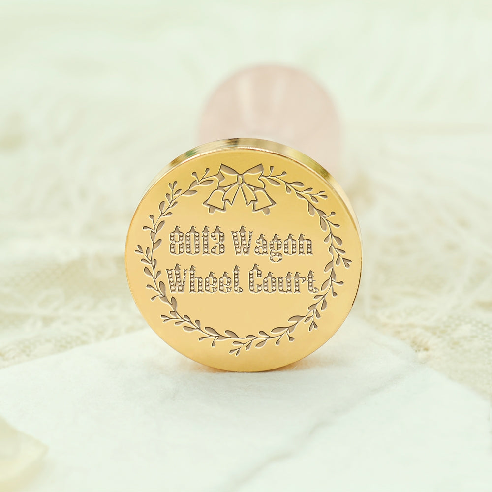 Christmas Deers Custom Address Wax Seal Stamp-18 Custom-Name-Wax-Seal-Stamp-(27-Designs)3