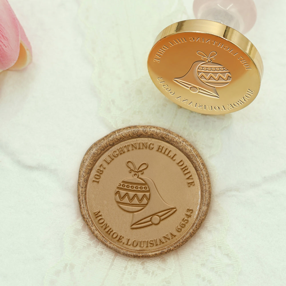 Christmas Deers Custom Address Wax Seal Stamp-9 26-Letter-Custom-Floral-Name-Wax-Seal-Stamp1