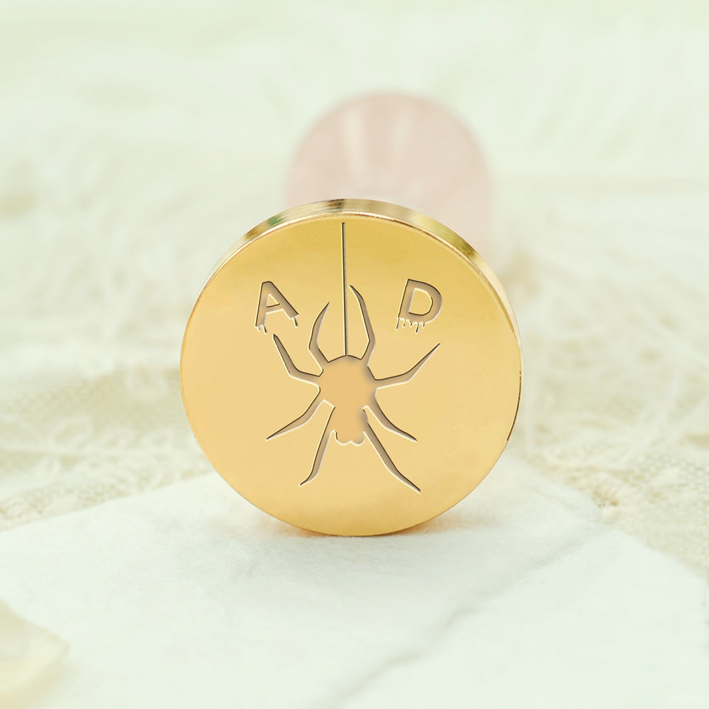Custom Spider Halloween Name Wax Seal Stamp