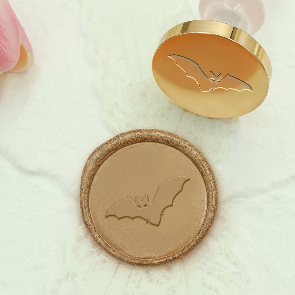 Flying Bat Halloween Wax Seal Stamp2