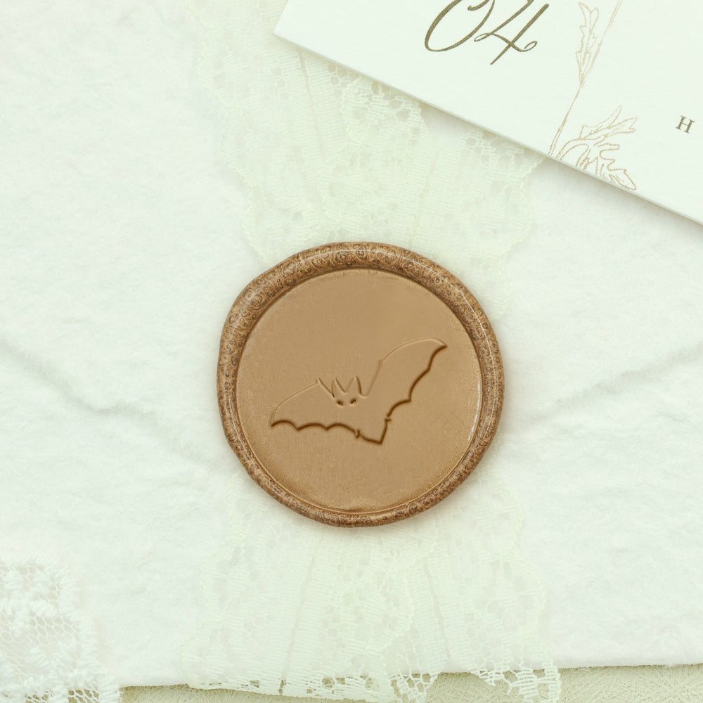 Flying Bat Halloween Wax Seal Stamp1