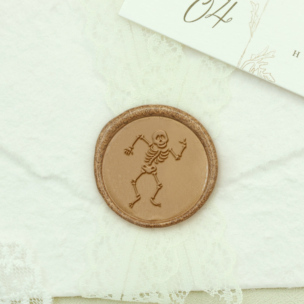 Skeleton Hand Halloween Wax Seal Stamp1