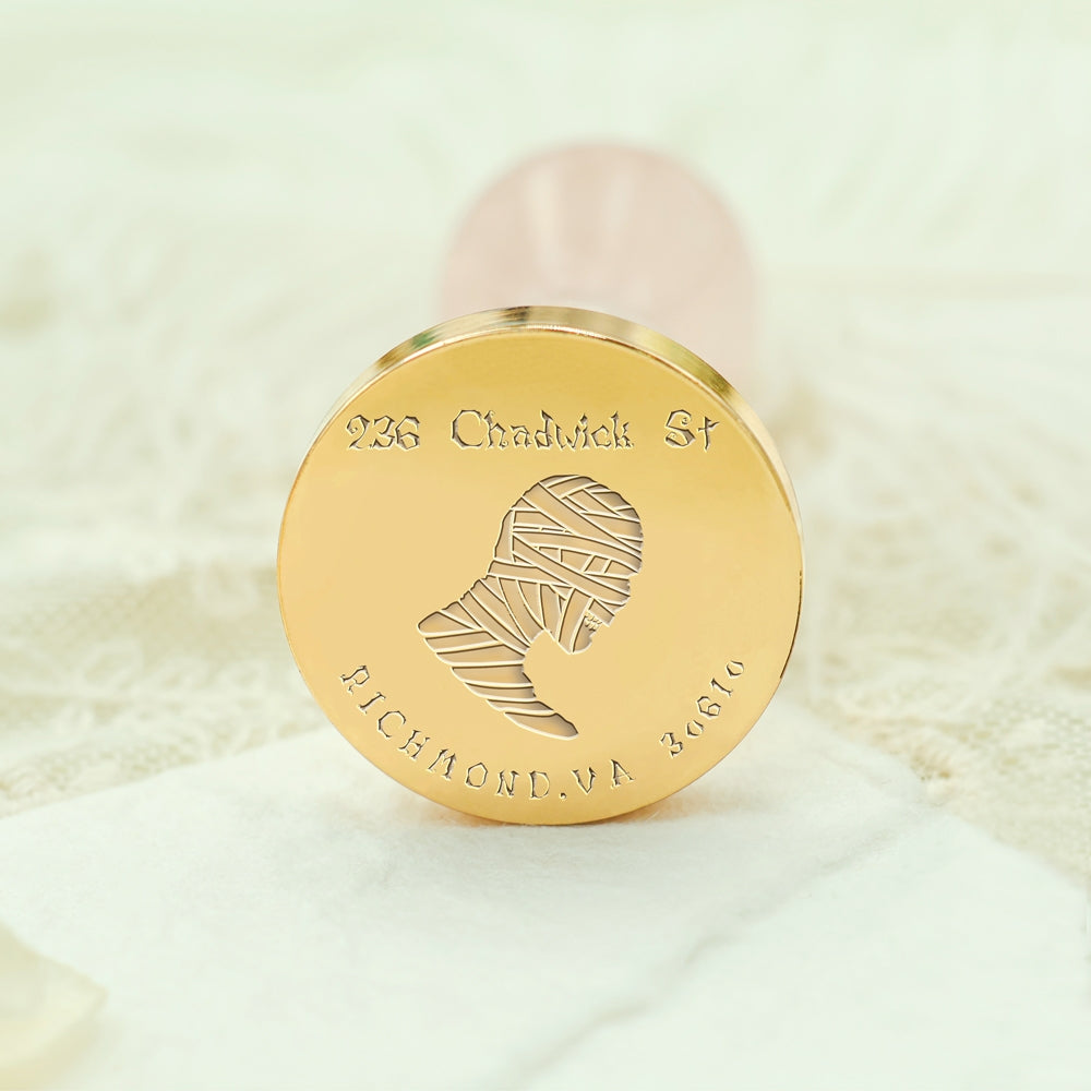 Halloween Custom Address Wax Seal Stamp - Style 24