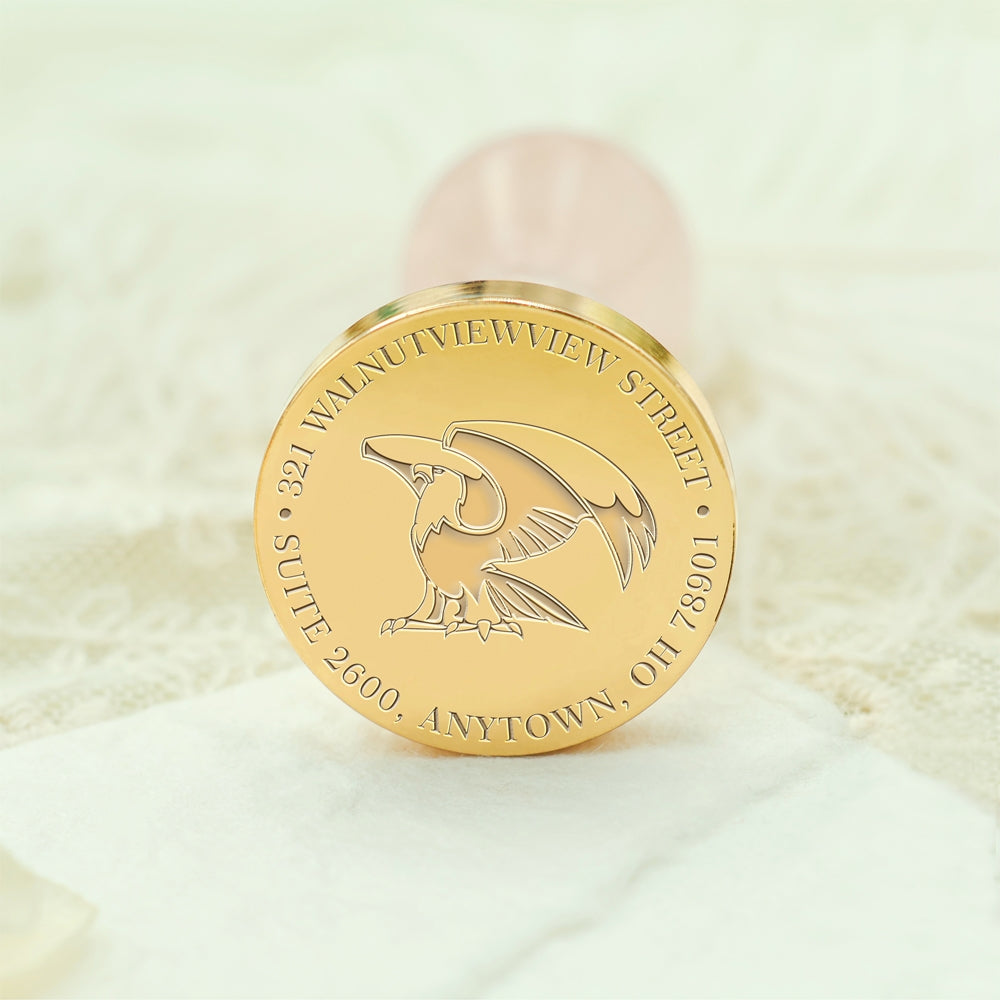 Wildlife Impressions Custom Sea Turtle Address Wax Seal Stamp-14 14-3