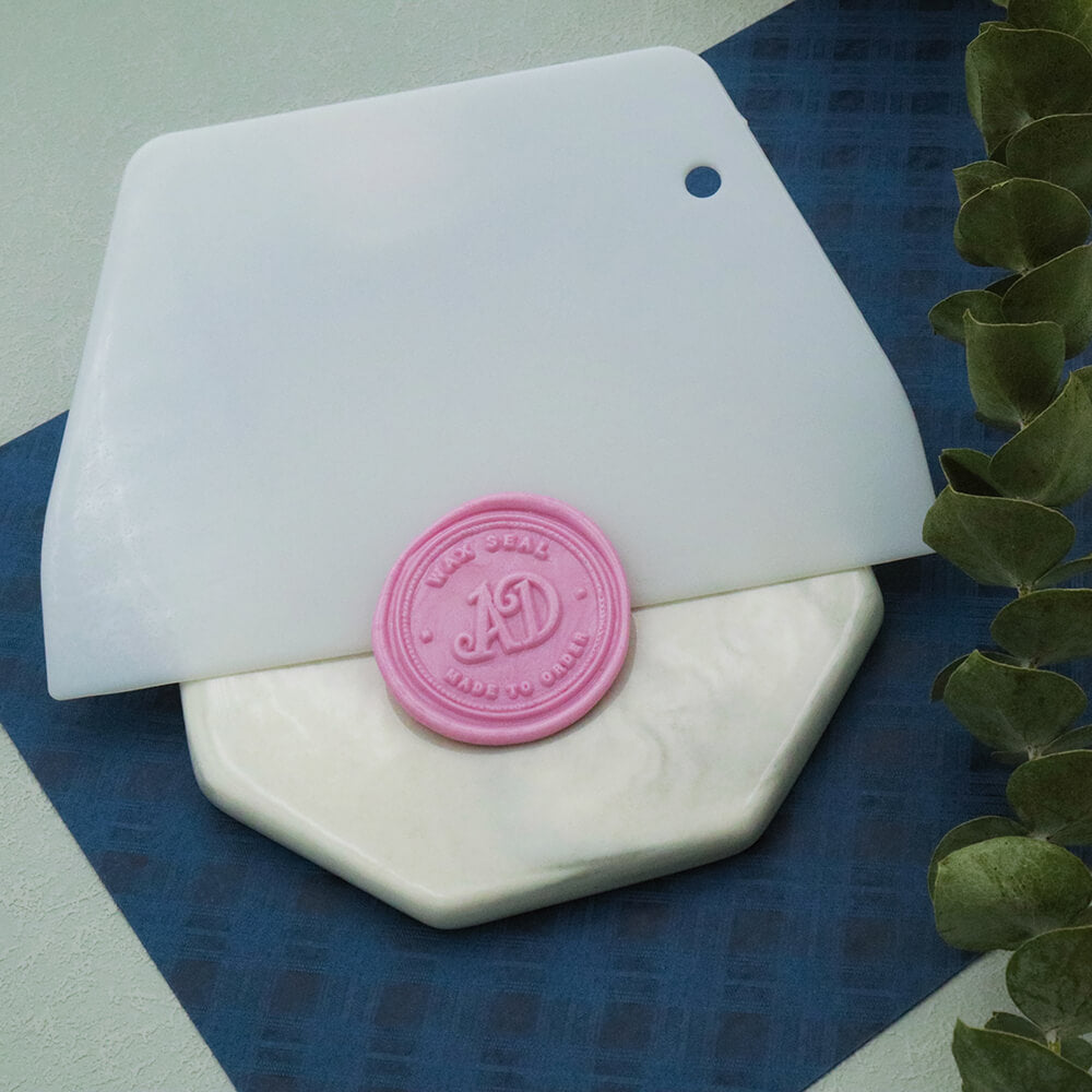 Scraper for making wax seal stickers from AMZ Deco