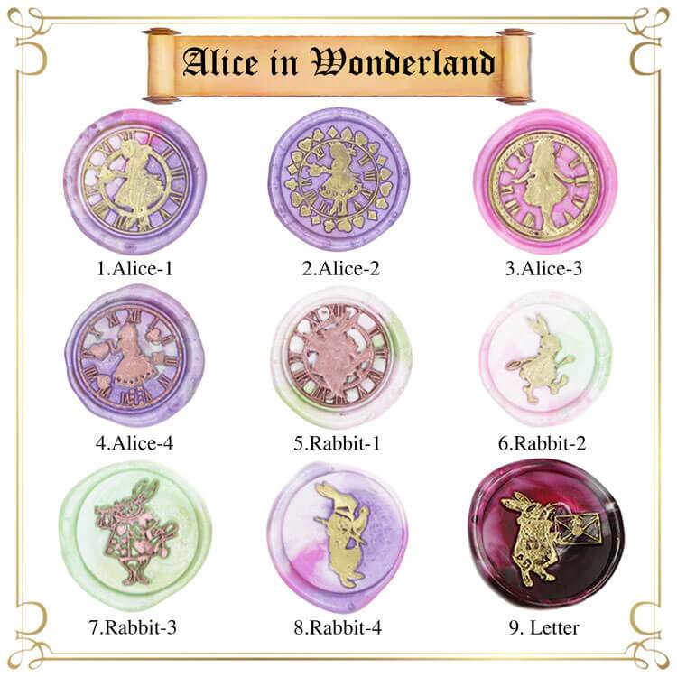 in Wonderland Wax Seal Stamp