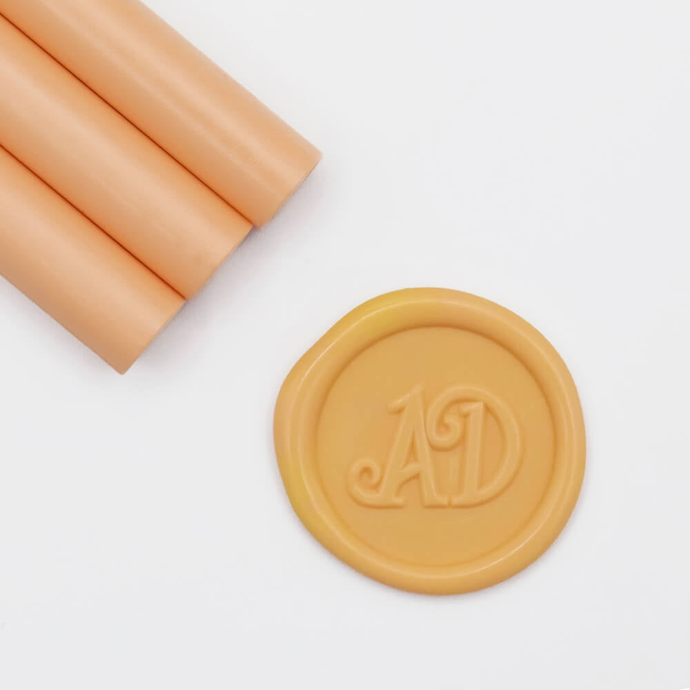 AMZ Deco Peach Orange Glue Gun Sealing Wax Stick