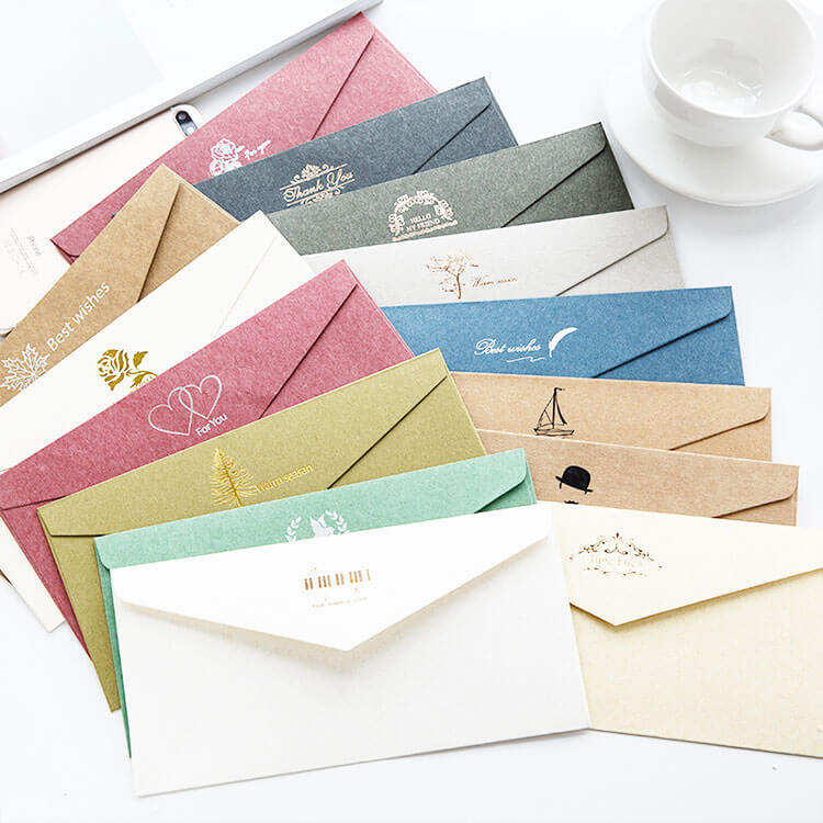 Foiled Envelope with Greetings