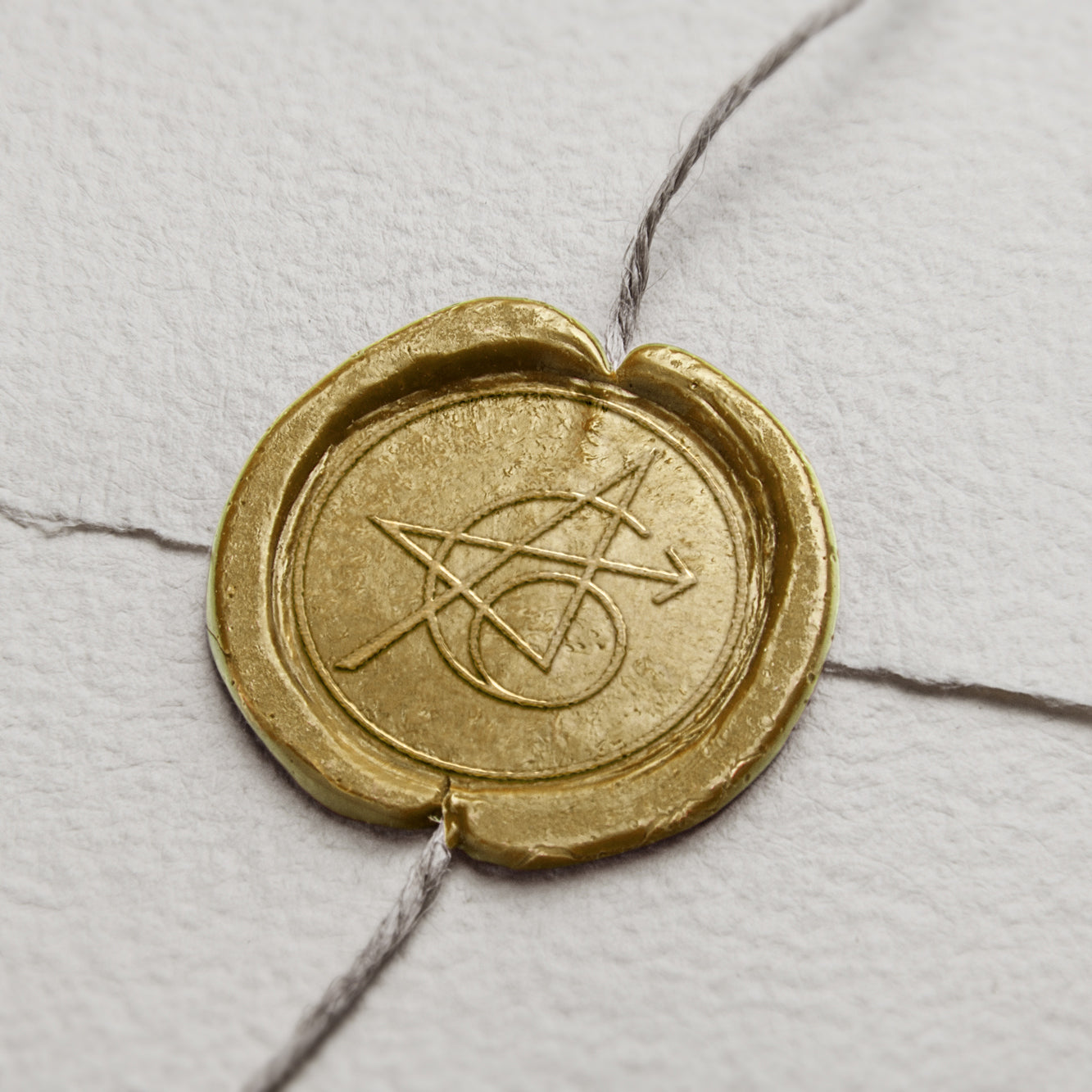 Wax Seal Tattoo Design 